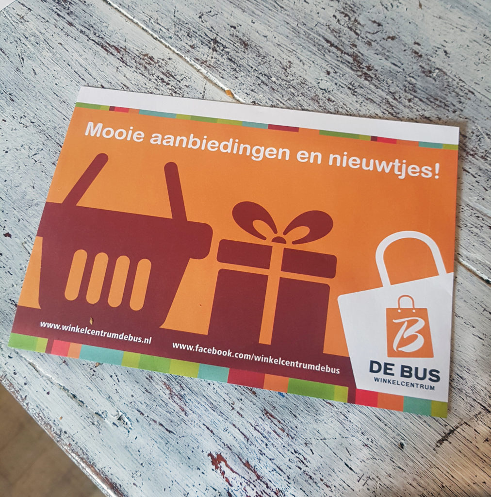 Actie envelop de Bus